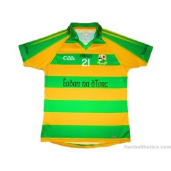 2010-13 Edendork St Malachy's GAA (Éadán na dTorc Naomh Maoileachlainn) Match Worn Home Jersey #21