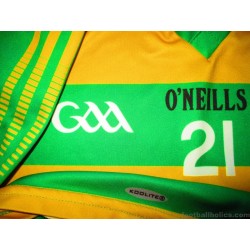 2010-13 Edendork St Malachy's GAA (Éadán na dTorc Naomh Maoileachlainn) Match Worn Home Jersey #21