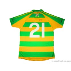 2010-13 Edendork St Malachy's GAA (Éadán na dTorc Naomh Maoileachlainn) Match Worn Home Jersey #21