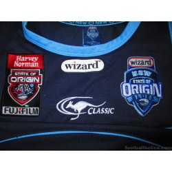 2009 New South Wales Blues Rugby League Classic Training Singlet