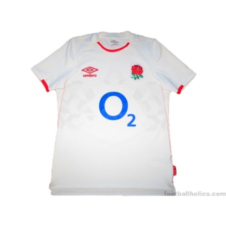 2020-21 England Rugby Umbro Pro Home Jersey