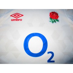 2020-21 England Rugby Umbro Pro Home Jersey