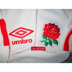 2020-21 England Rugby Umbro Pro Home Jersey