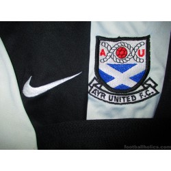 2011-12 Ayr United Nike Home Shirt