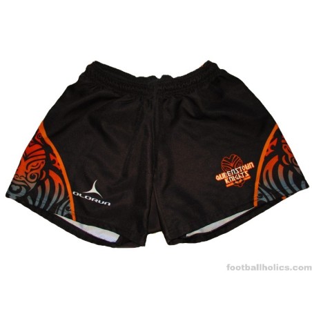 2013-15 Queenstown Knights Rugby Olorun Player Issue Away Shorts