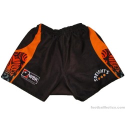 2013-15 Queenstown Knights Rugby Olorun Player Issue Away Shorts