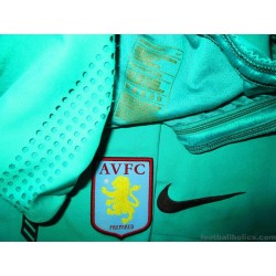 2010-11 Aston Villa Nike Player Issue GK Away Shorts