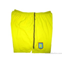 2010-11 Aston Villa Nike Player Issue GK Home Shorts