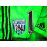 2016-17 West Brom Adidas Match Worn GK Home Shorts #1 (Foster)