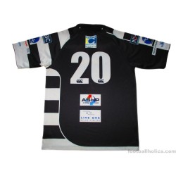 2016-20 Milton Keynes RUFC Canterbury Match Worn Home Jersey #20