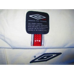 2001-02 England Umbro Premier Pro Training Shirt