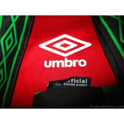 2019-20 Glentoran Umbro Match Issue Home Shirt #47