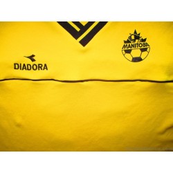 2001-03 Manitoba Soccer Association Diadora Match Worn Home Jersey #17