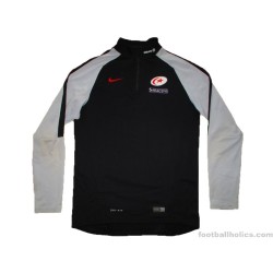 2018-19 Saracens Rugby Nike Player Issue Training Top