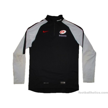 2018-19 Saracens Rugby Nike Player Issue Training Top