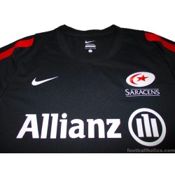 2012-13 Saracens Rugby Nike Player Issue Training Jersey