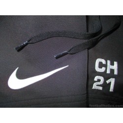 2013-14 Saracens Rugby Nike Player Issue Training Shorts #21 'CH' (Hodgson)