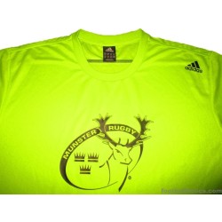 2010-11 Munster Rugby Adidas Player Issue Neon Jersey