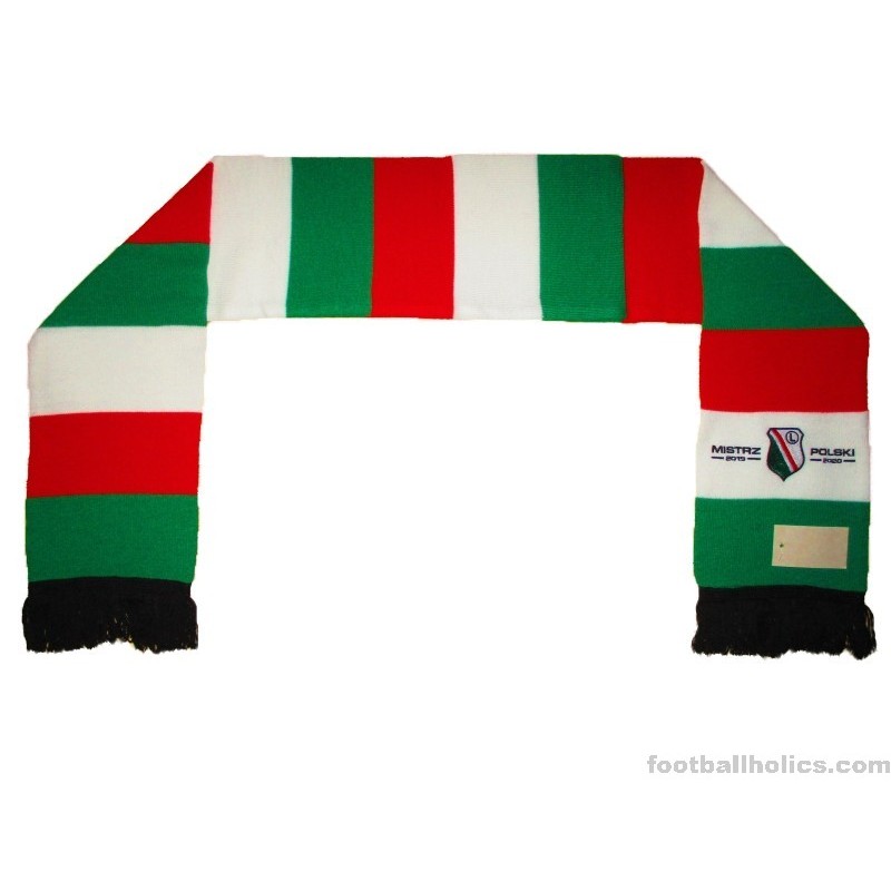 2019-20 Legia Warsaw 'Mistrz Polski' Scarf *w/tags*