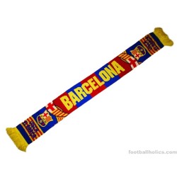 1995-97 FC Barcelona 'Visca el Barça' Scarf