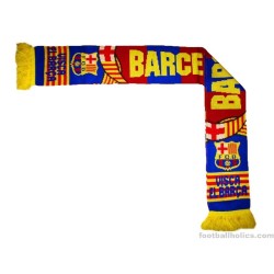 1995-97 FC Barcelona 'Visca el Barça' Scarf