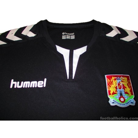 2020-21 Northampton Hummel Player Issue Training Shirt (Woods)