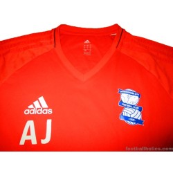 2017-18 Birmingham Adidas Staff Worn Training Shirt 'AJ'