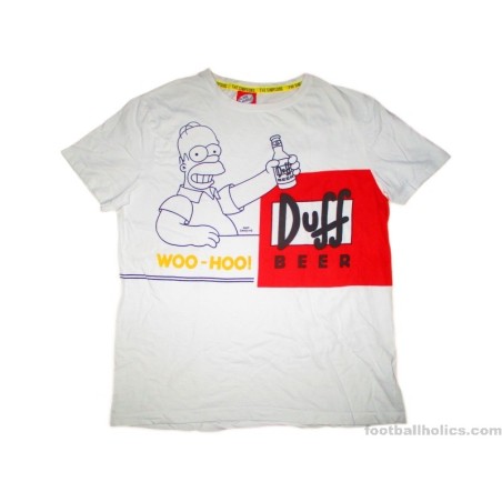 2019 The Simpsons 'Duff Beer' Homer Tee Shirt