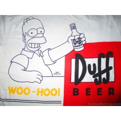 2019 The Simpsons 'Duff Beer' Homer Tee Shirt