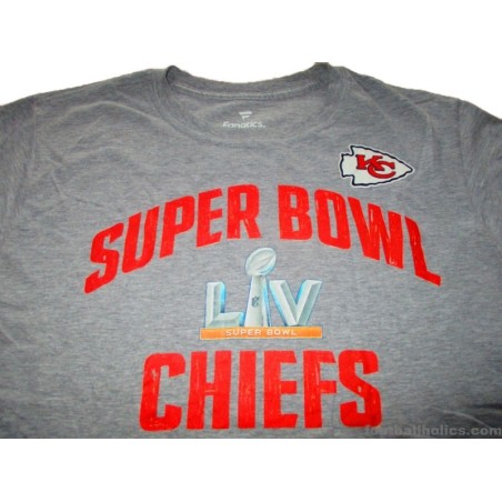 2019 Kansas City Chiefs 'Super Bowl LIV' Fanatics Tee Shirt