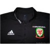 2018-19 Wales Adidas Black Polo Shirt