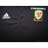 2018-19 Wales Adidas Black Polo Shirt