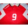 1992 Denmark Hummel Retro Home Shirt Povlsen #9