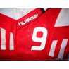 1992 Denmark Hummel Retro Home Shirt Povlsen #9