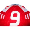 1992 Denmark Hummel Retro Home Shirt Povlsen #9