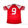 1992 Denmark Hummel Retro Home Shirt Povlsen #9