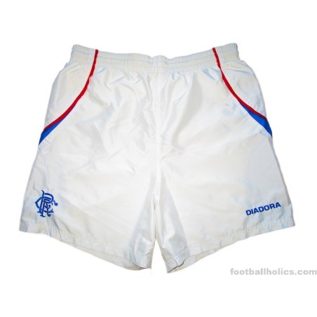 2003-05 Rangers Diadora Home Shorts