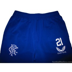 2021-22 Rangers Castore Player Issue Track Bottoms (Barker) #21