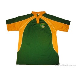 2009-10 South Africa Afrikaners Rugby NAVSFED Match Worn Home Jersey #7