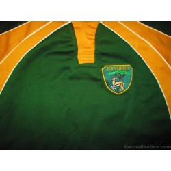 2009-10 South Africa Afrikaners Rugby NAVSFED Match Worn Home Jersey #7