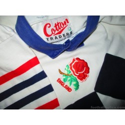 1991 England Rugby 'World Cup' Cotton Traders Home L/S Jersey