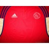 2000-01 Ajax Adidas Red Polo Shirt