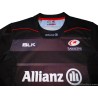 2016-17 Saracens Rugby BLK Home Jersey #2