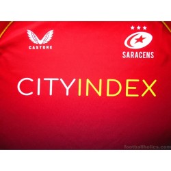 2021-22 Saracens Rugby Castore Player Issue Training Jersey #50 (Kpoku)