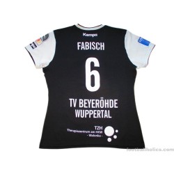 2015-16 TV Beyeröhde Kempa Match Worn Home Shirt Fabisch #6