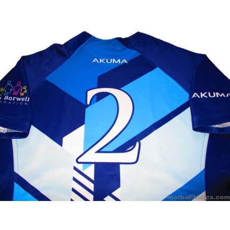 2015-17 Liverpool University Rugby Akuma Match Worn Home Jersey #2