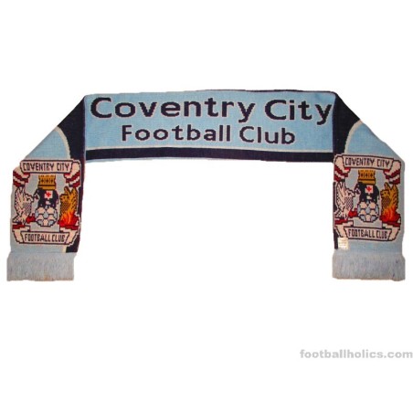 1996-98 Coventry City Football Club Vintage Scarf