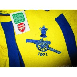 1971 Arsenal 'FA Cup Final' Score Draw Away Shirt George #11