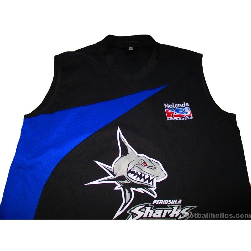 2009 Peninsula Sharks 'PSi Nationals' Tayla Match Worn Home Vest #7