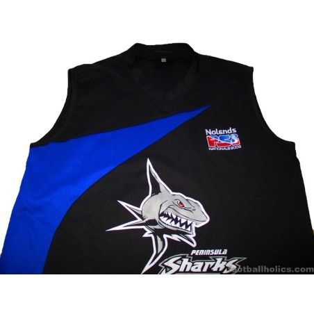 2009 Peninsula Sharks 'PSi Nationals' Tayla Match Worn Home Vest #7